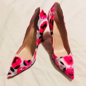 Kate Spade Licorice Heel - Deep Pink/Rose Garden